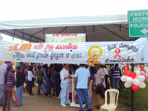 Em Divisa Alegre, a campanha foi direcionada aos caminhoneiros.