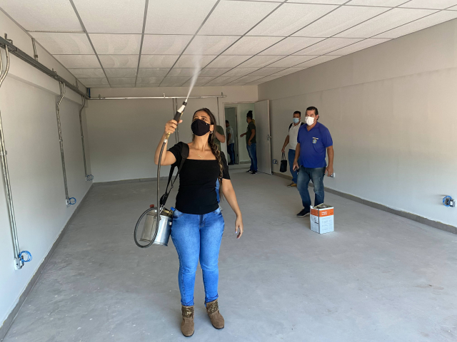 Foto - Keila Lima - Atividade prática - futuras instalações da sede da Secretaria Municipal de Saúde de Ubá
