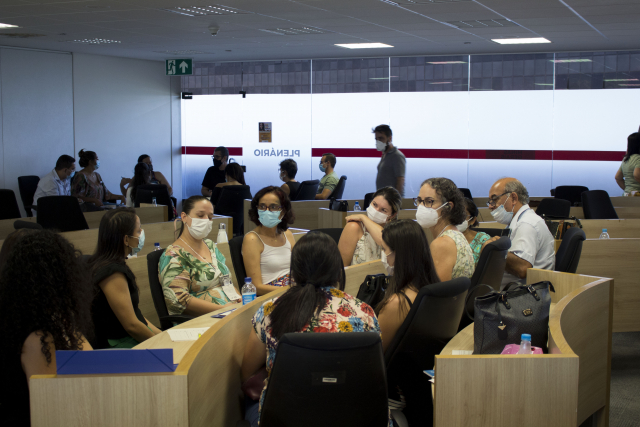 Atividades durante o IV Workshop para o Controle da Tuberculose - Foto: Rafael Mendes