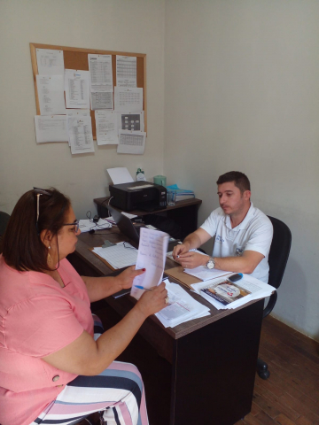 Secretário Municipal de Saúde de Divisópolis recebe equipe da GRS - Foto: Thiago Lúcio