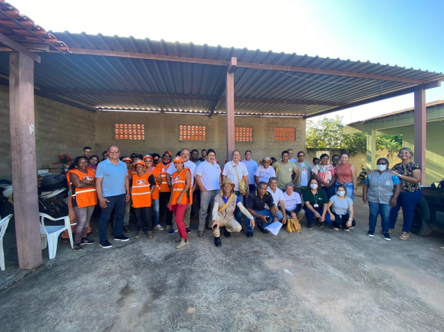 Equipe da Força Estadual reunida - Foto: Dani Capistrano