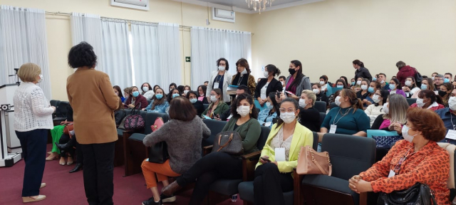 Participantes no primeiro dia da oficina de Passos - Foto: Ascom SRS Passos