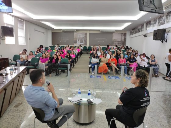 Primeiro Fórum Outubro Rosa, município de João Monlevade   Foto: ASCOM Câmara Municipal de João Monlevade