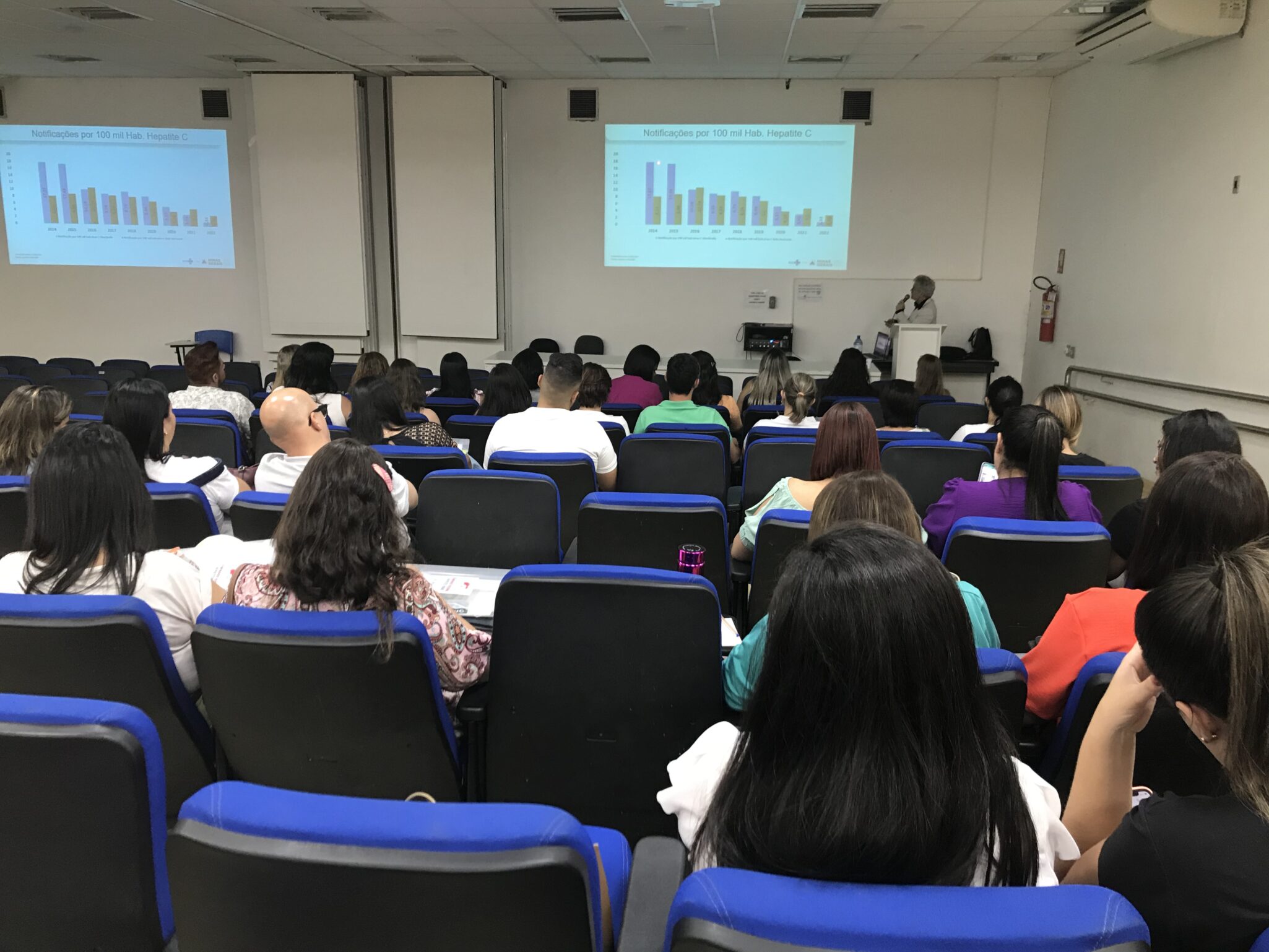Seminario Hepatites Virais em Uberlandia Crédito: Lilian Cunha