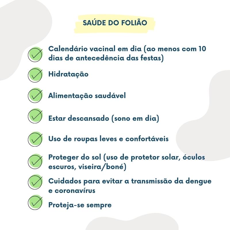 Saúde do Folião Crédito: Clara Fonseca
