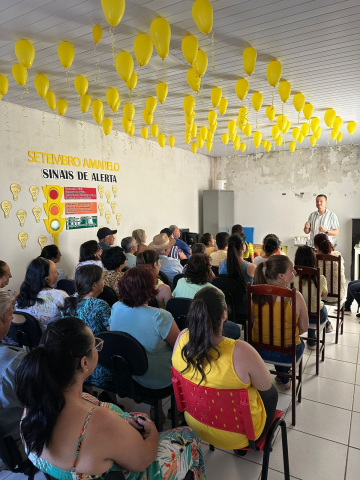 Mobilização Social referente ao Setembro Amarelo em Lagoa Formosa