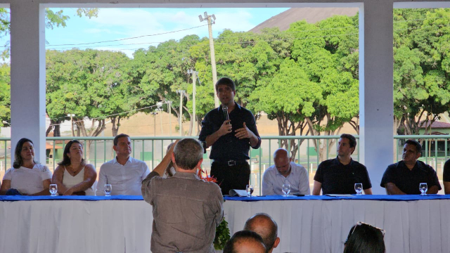 Inauguração da UBS Marinalvo Meireles em Pedra Azul