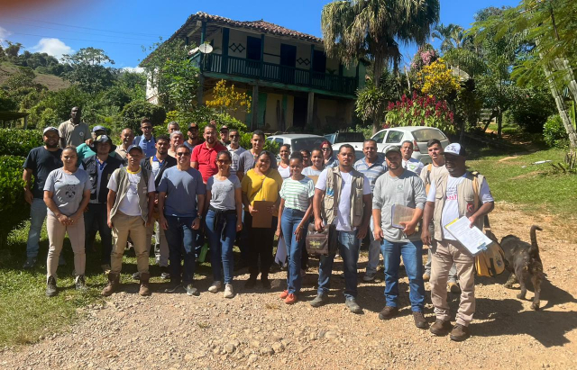 Treinamento de campo sobre doença de Chagas