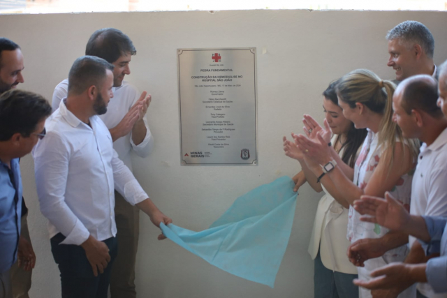 Lançamento da Pedra Fundamental da as obras instalações do Serviço de Hemodiálise do Hospital São João