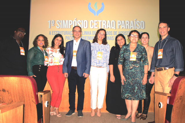 Palestrantes, expositores e organizadores do 1º Simpósio Cetraq