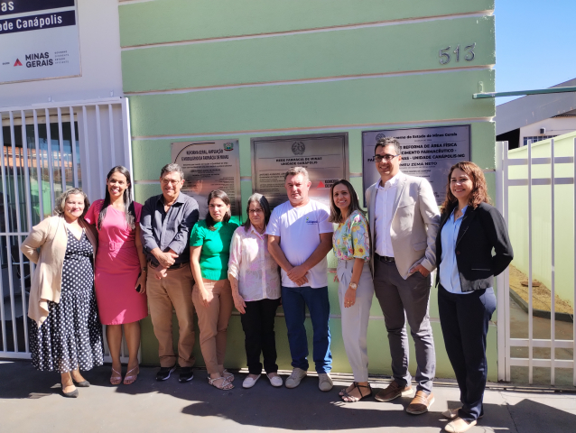 Inauguração da Farmácia de Minas no município de Canápolis