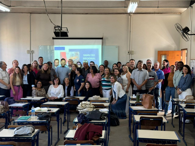 Reunião técnica de implantação do Samu 192 Regional em Itabira 