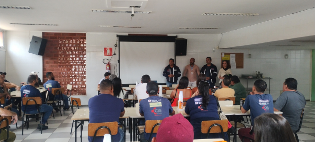 Treinamento do sistema de Câmeras que está sendo instalado nos micro-ônibus