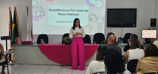 Quésia Mota Aguiar Alves, enfermeira obstetra - Foto: Allan Gomes Campos