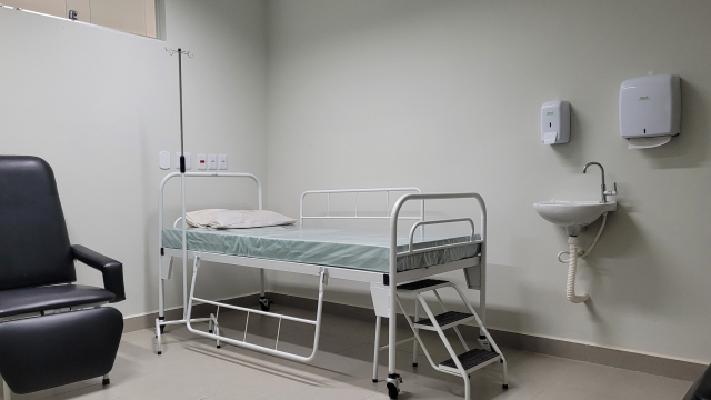 O Pronto Atendimento Municipal de Mirardouro funciona no prédio do antigo hospital do município - crédito Antônio Cotta