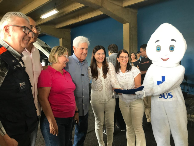 Entrega das chaves do vacimóvel de Uberlândia