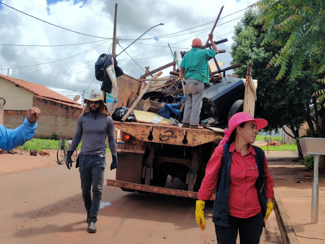 Mutirão em Limeira do Oeste no Dia D - Foto: SMS Limeira do Oeste