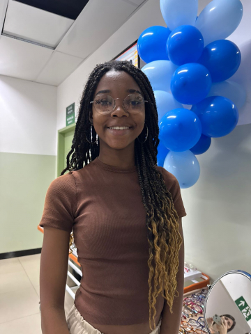 Ainda criança, Nathielli fez exames que identificaram as dores de cabeça depois das aulas - Foto: Isabella Otoni